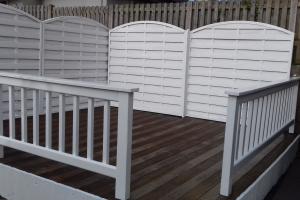 View 2 from project Decking With Painted Rails